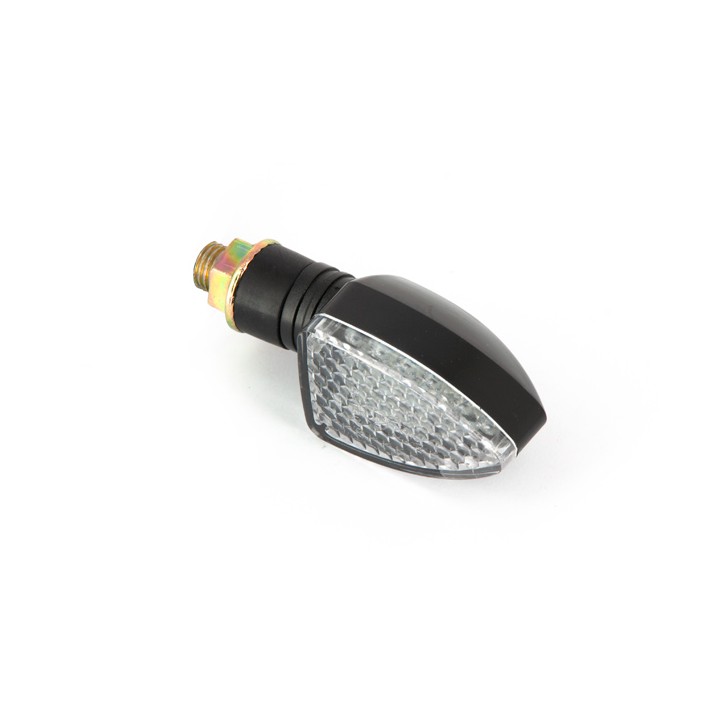 Paire de mini clignotants LED Triangle - noir