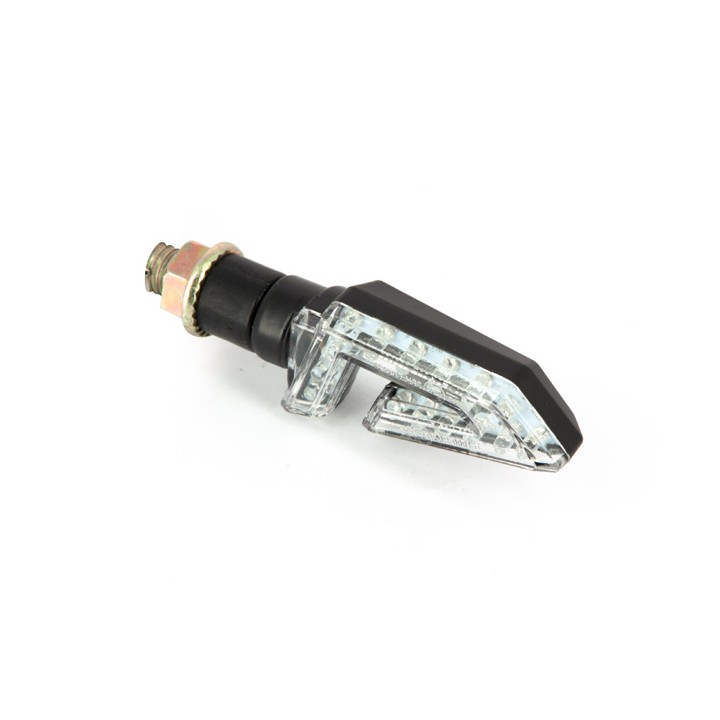 Paire de mini clignotants LED - noir
