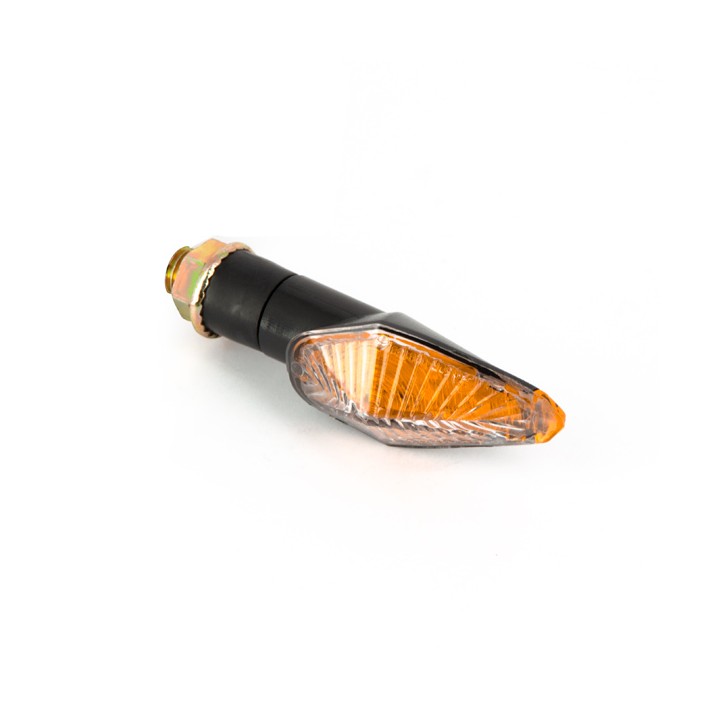Paire de mini clignotants LED Losange - noir