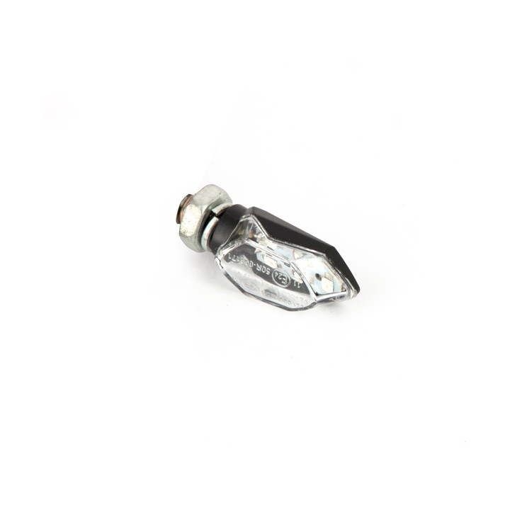 Paire de micro clignotants LED - noir