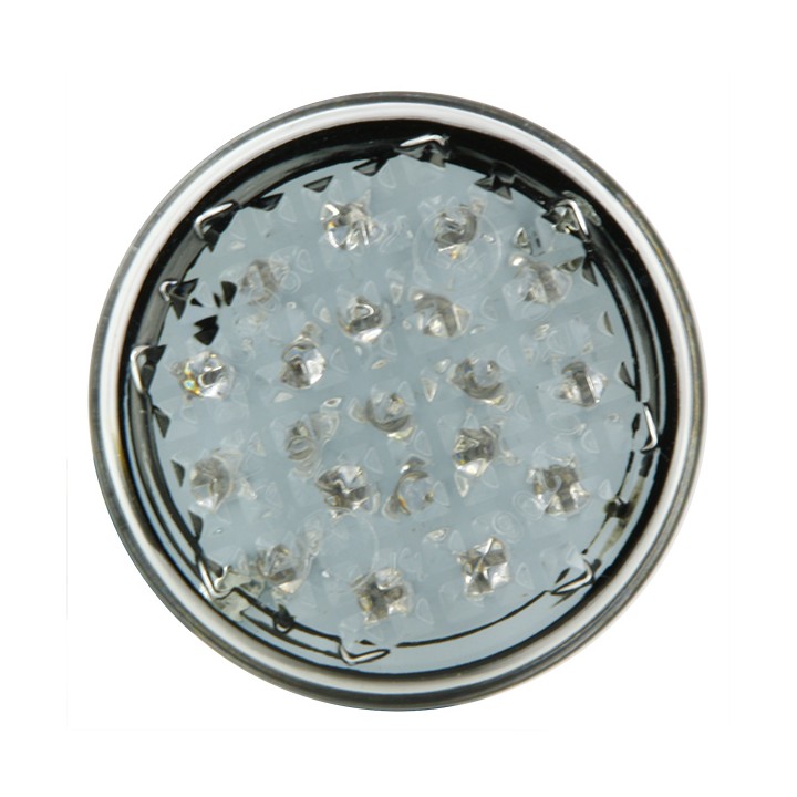 Paire de clignotants LED Rond - noir