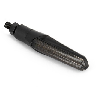 Paire de clignotants séquentiels et feux de jour avant à LEDS - Noir