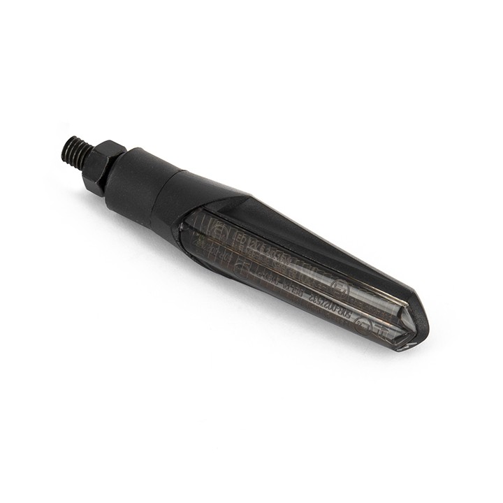 Paire de clignotants séquentiels et feux de jour avant à LEDS - Noir