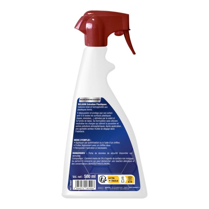 Entretien Plastiques – 500 ml - 18.0500