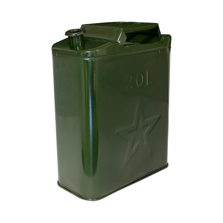 Jerrican Acier 20L - Avec bec verseur