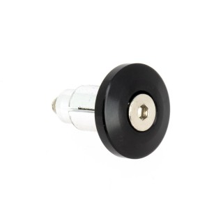 Embouts de guidon plats Ø13 et 17 noir