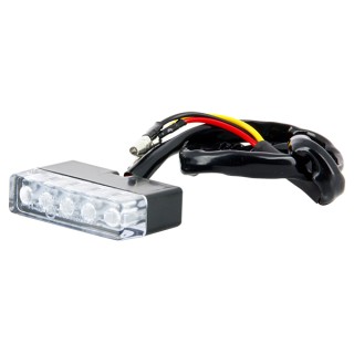 Feux arrière 5 leds cristal - Position + Stop