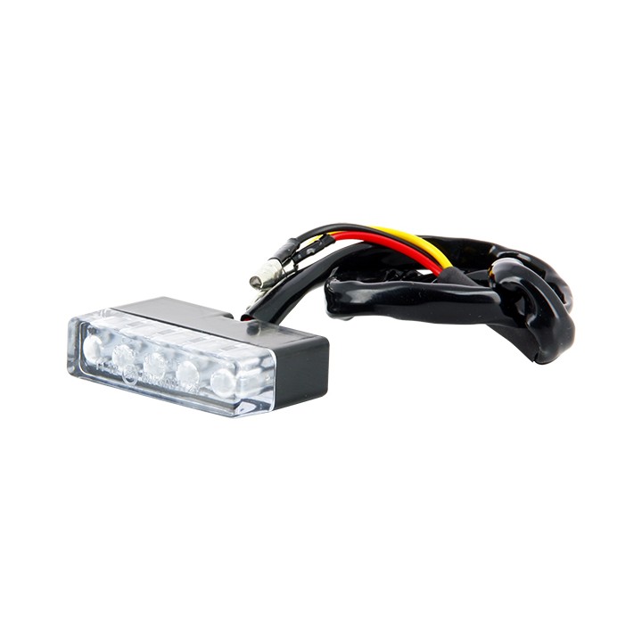 Feux arrière 5 leds cristal - Position + Stop