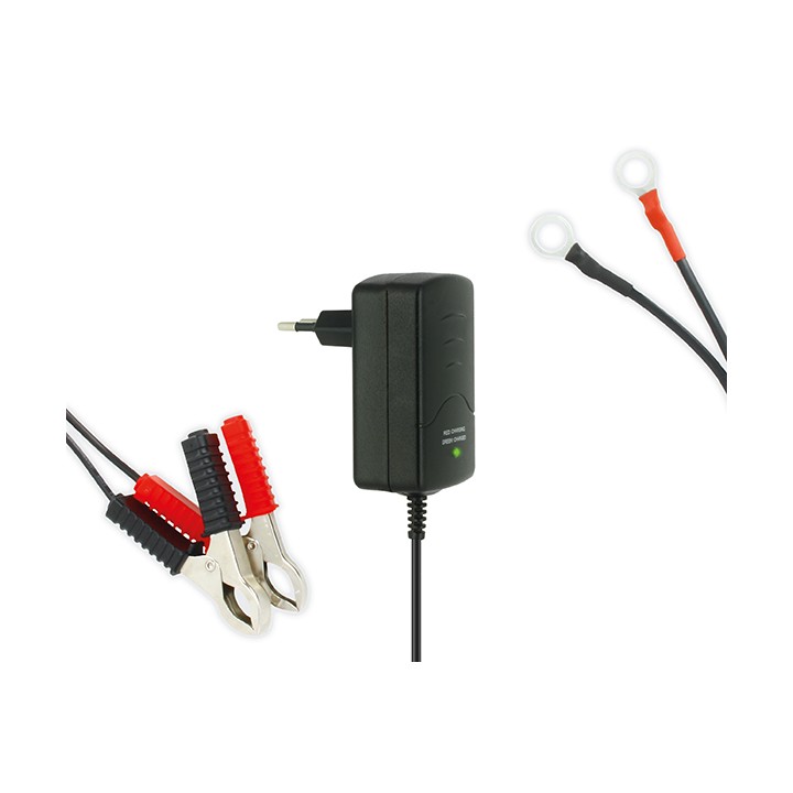 Chargeur Batterie Moto et Scooter - Pour Batterie Acide