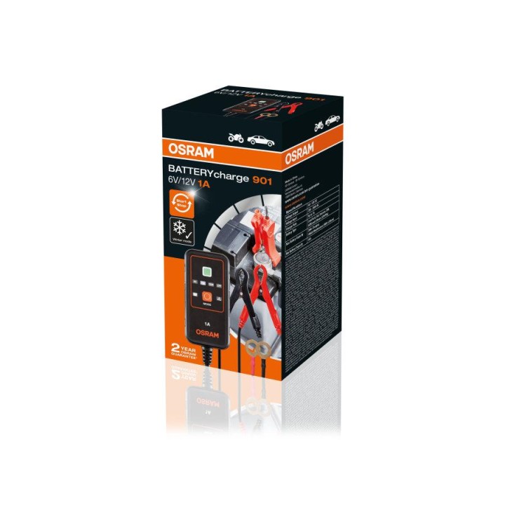 Chargeur de Batterie 6V/12V 1A