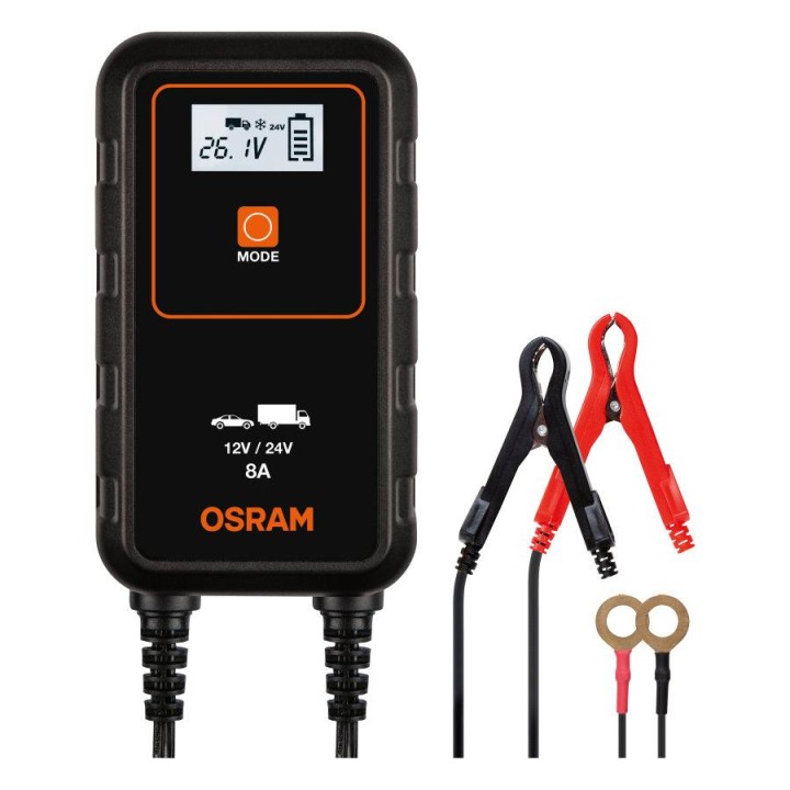 Chargeur de Batterie Auto/Camion 12V/24V 8A