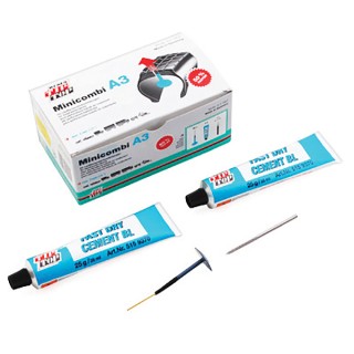 Kit Réparation Pneu Atelier - Champignon - 25 Minicombi A3 + 1 Fraise