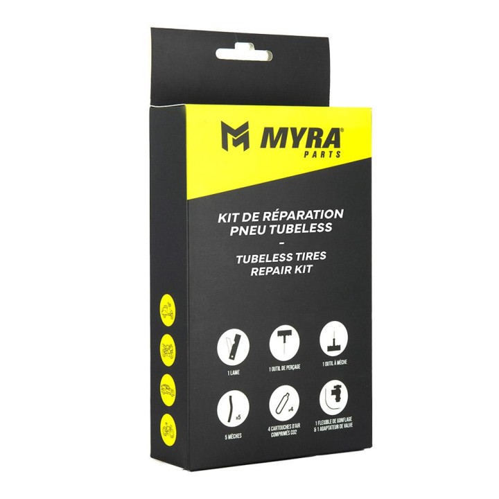 Kit de Réparation Mèche pour Pneu Tubeless