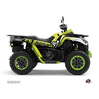 Kit Déco Quad Boggy Segway Snarler AT6-L Vert Néon (2021-2023)