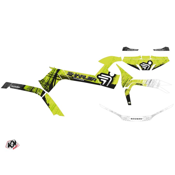 Kit Déco Quad Boggy Segway Snarler AT6-L Vert Néon (2021-2023)