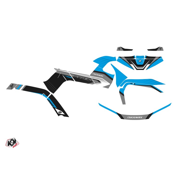 Kit Déco Quad Sharp Segway Snarler AT6-L Bleu (2021-2023)