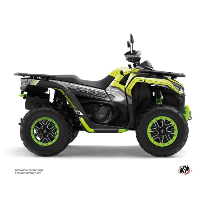 Kit Déco Quad Sharp Segway Snarler AT6-L Vert Néon (2021-2023)