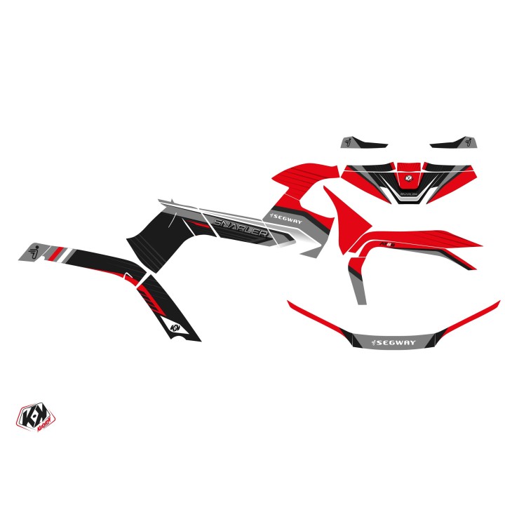 Kit Déco Quad Sharp Segway Snarler AT6-S Gris (2021-2023)