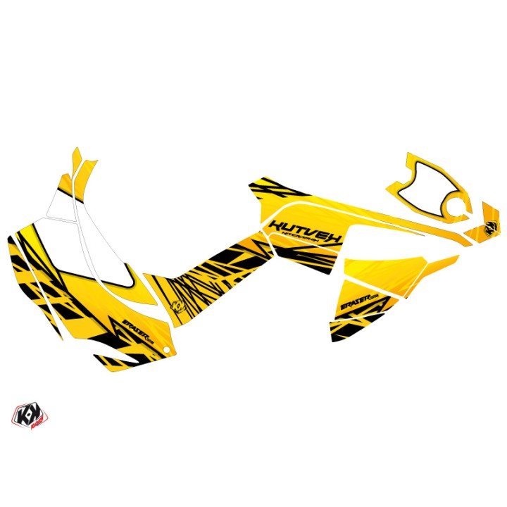 Kit Déco Quad Eraser Can Am DS 90 Jaune (2008-2023)