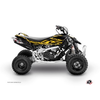 Kit Déco Quad Eraser Can Am DS 90 Jaune Noir (2008-2023)