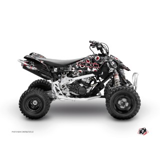 Kit Déco Quad Freegun Eyed Can Am DS 90 Gris Rouge (2008-2023)