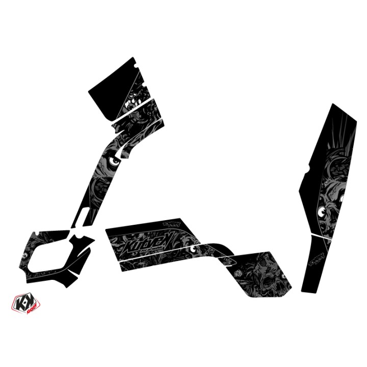 Kit Déco Quad Zombies Dark Can Am Outlander 400 MAX Noir (2010-2014)