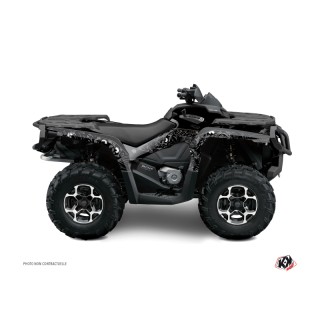 Kit Déco Quad Zombies Dark Can Am Outlander 500-650-800 MAX Noir (200