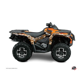 Kit Déco Quad Predator Can Am Outlander 1000 Orange (2012-2015)