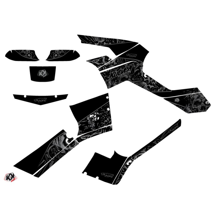 Kit Déco Quad Zombies Dark Can Am Outlander 500-650-800 MAX Noir (201
