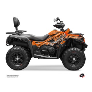 Kit Déco Quad Brush CF MOTO CFORCE 600 Orange (2014-2015)