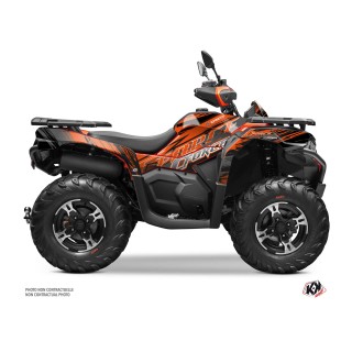 Kit Déco Quad Brush CF MOTO CFORCE 600 Orange (2014-2015)
