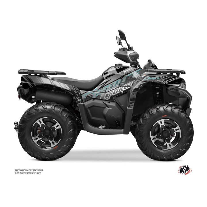 Kit Déco Quad Brush CF MOTO CFORCE 600 Gris (2014-2015)
