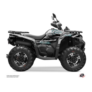 Kit Déco Quad Splatter CF MOTO CFORCE 600 Gris (2014-2015)