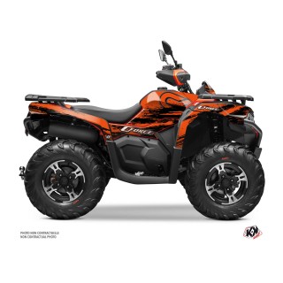 Kit Déco Quad Splatter CF MOTO CFORCE 600 Orange (2020-2023)