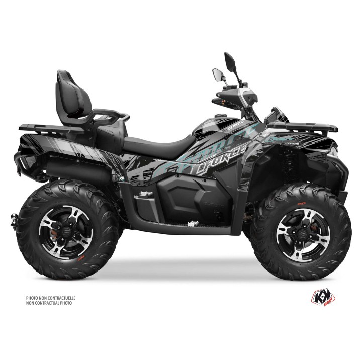 Kit Déco Quad Brush CF MOTO CFORCE 600 TOURING Gris (2020-2023)