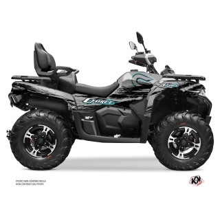 Kit Déco Quad Splatter CF MOTO CFORCE 625 TOURING Gris (2020-2023)