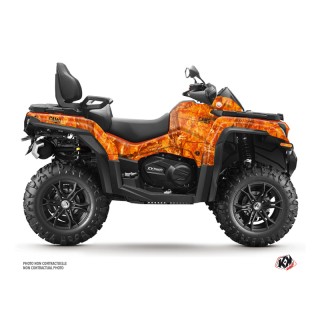 Kit Déco Quad Camo CF MOTO CFORCE 800 XC Orange (2019-2023)
