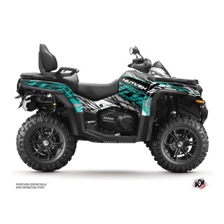 Kit Déco Quad Eraser CF MOTO CFORCE 800 XC Gris (2019-2023)