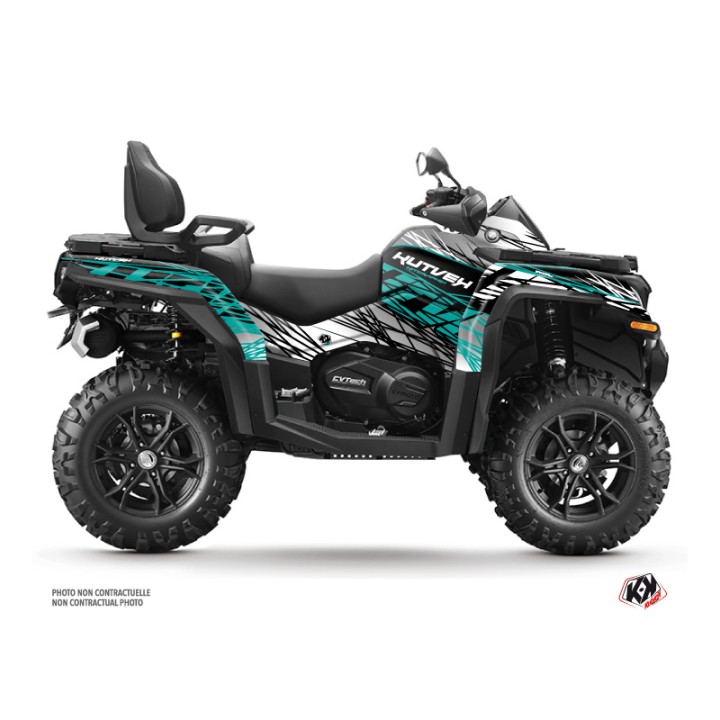 Kit Déco Quad Eraser CF MOTO CFORCE 800 XC Gris (2019-2023)