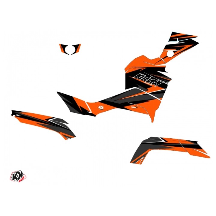 Kit Déco Quad Stage CF MOTO CFORCE 800 XC Orange (2019-2023)