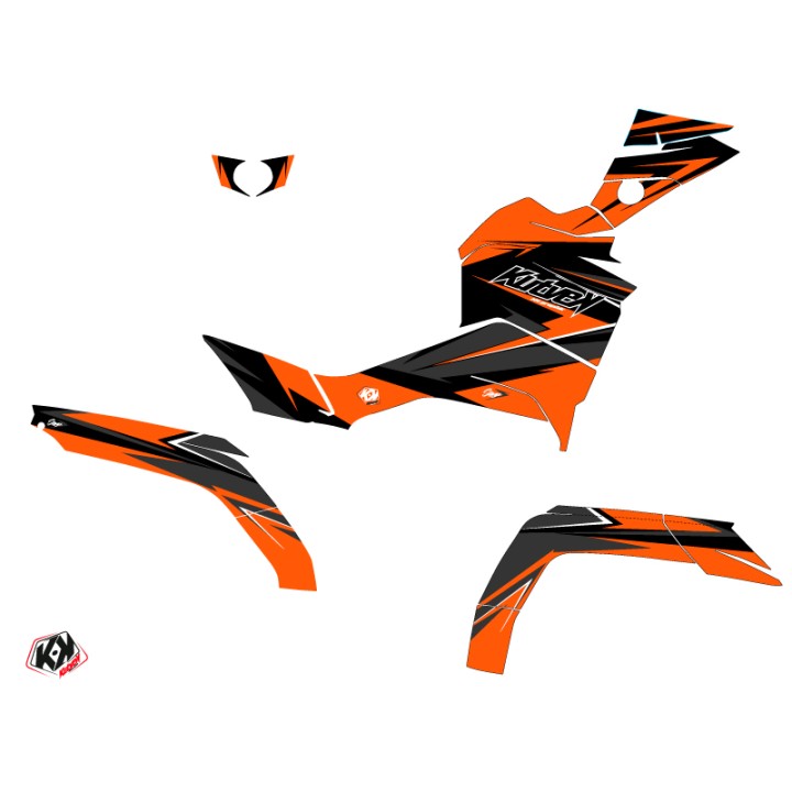 Kit Déco Quad Stage CF MOTO CFORCE 850 XC Orange (2018-2023)