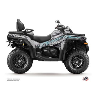 Kit Déco Quad Brush CF MOTO CFORCE 850 XC Gris (2018-2023)