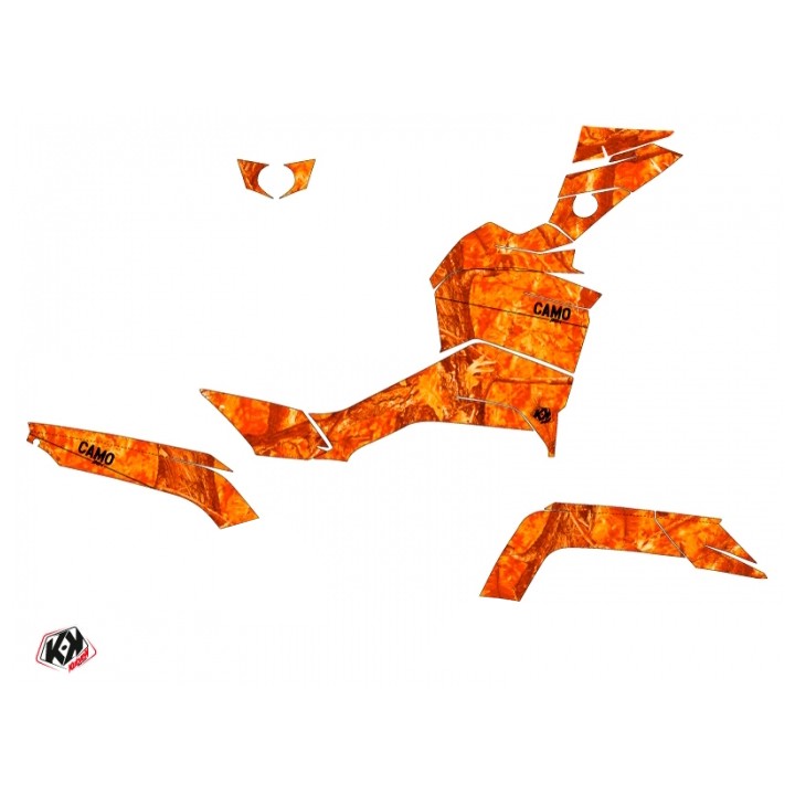 Kit Déco Quad Camo CF MOTO CFORCE 1000 Orange (2017-2023)
