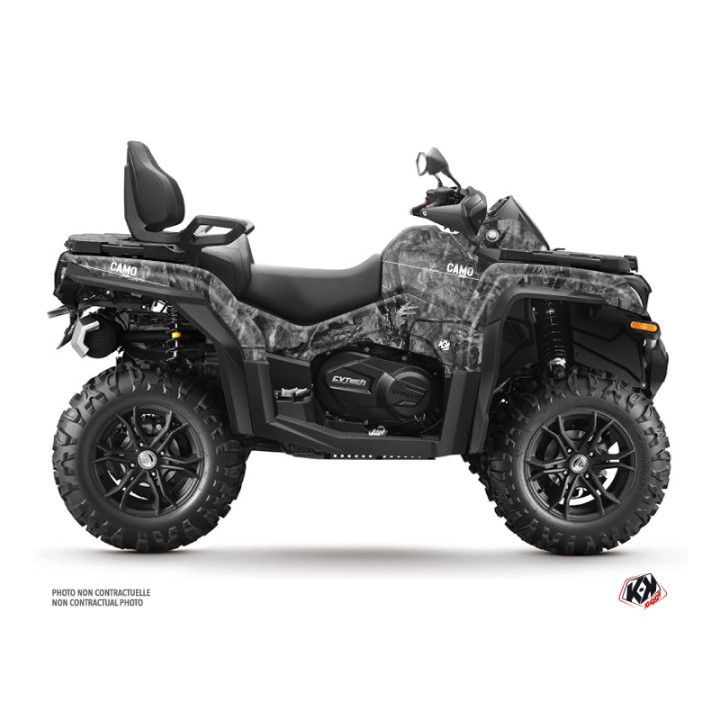 Kit Déco Quad Camo CF MOTO CFORCE 1000 Gris (2017-2023)