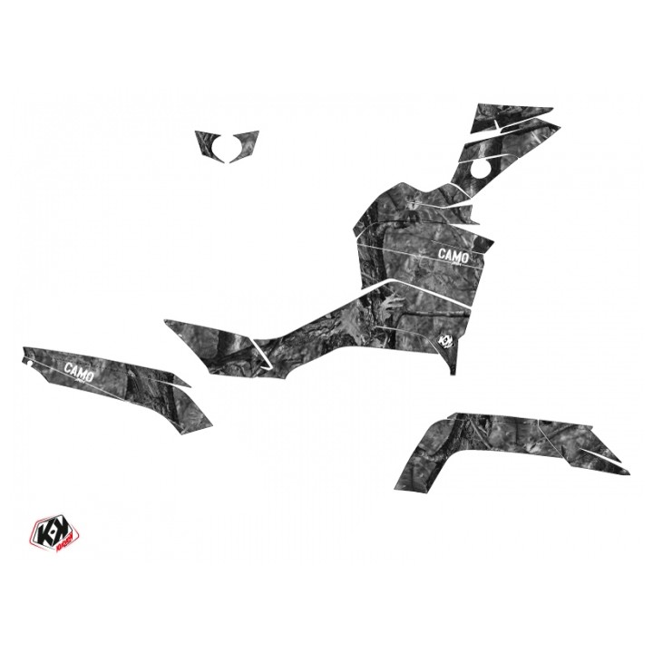 Kit Déco Quad Camo CF MOTO CFORCE 1000 Gris (2017-2023)