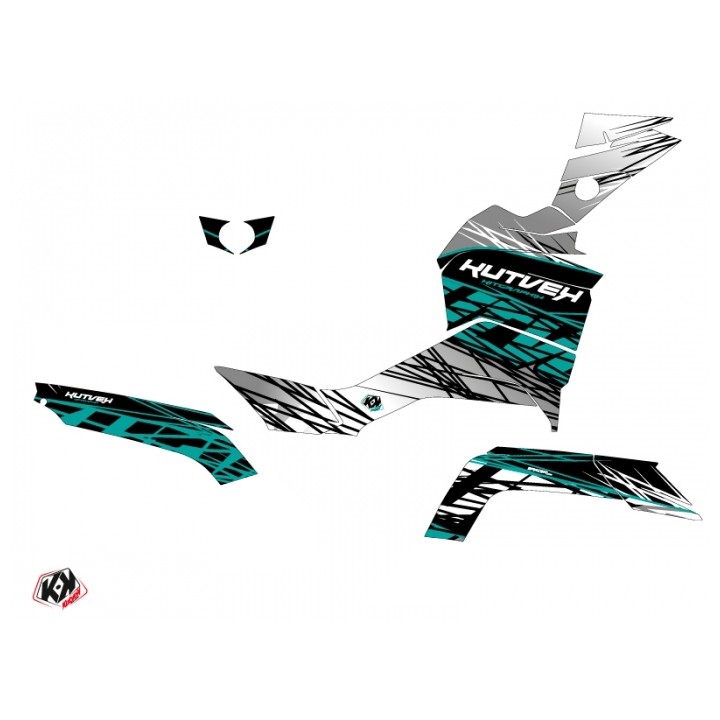 Kit Déco Quad Eraser CF MOTO CFORCE 1000 Gris (2017-2023)
