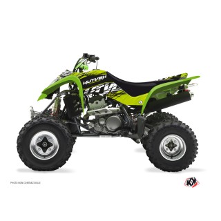 Kit Déco Quad Eraser Kawasaki 400 KFX Vert Noir (2004-2006)