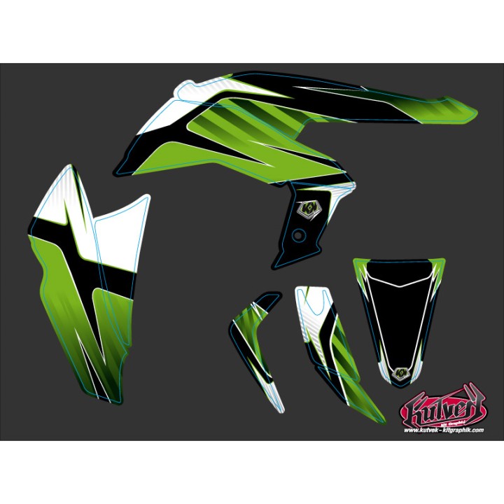 Kit Déco Quad Factory Kawasaki 450 KFX (2007-2017)