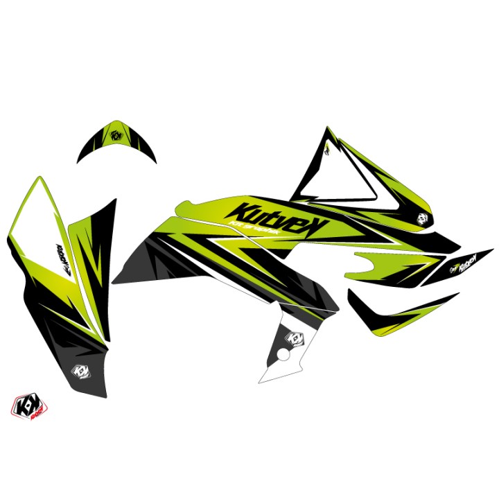 Kit Déco Quad Stage Kawasaki 450 KFX Vert (2007-2017)