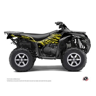 Kit Déco Quad Eraser Fluo Kawasaki 650 KVF Jaune (2007-2011)